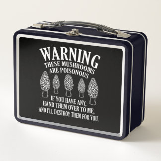 Lunch Box Les Champignons Sont Des Morelles Poisonnantes Cha