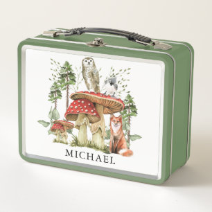 Lunch Box Les Créatures des bois Forêt des champignons