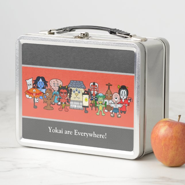 Lunch Box Les monstres japonais de Yokai : Yokai sont partou (En situation)
