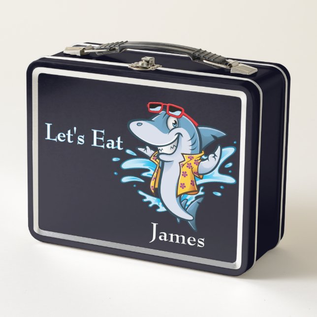 Lunch Box Let's Eat Shark (Devant)