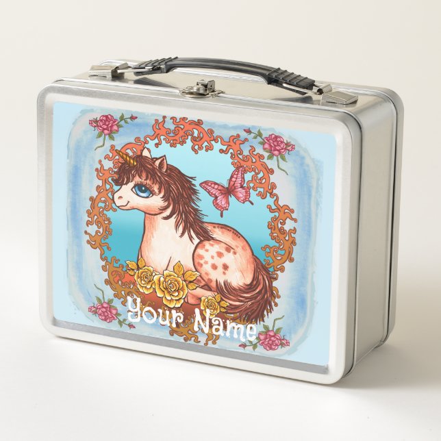 Lunch Box Licorne secrète  (Devant)