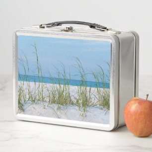 Lunch Box Ligne D'Aiguilles De Mer En Sable Blanc