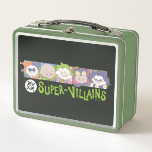 Lunch Box Ligne de dessins animés de Super-Vilains DC