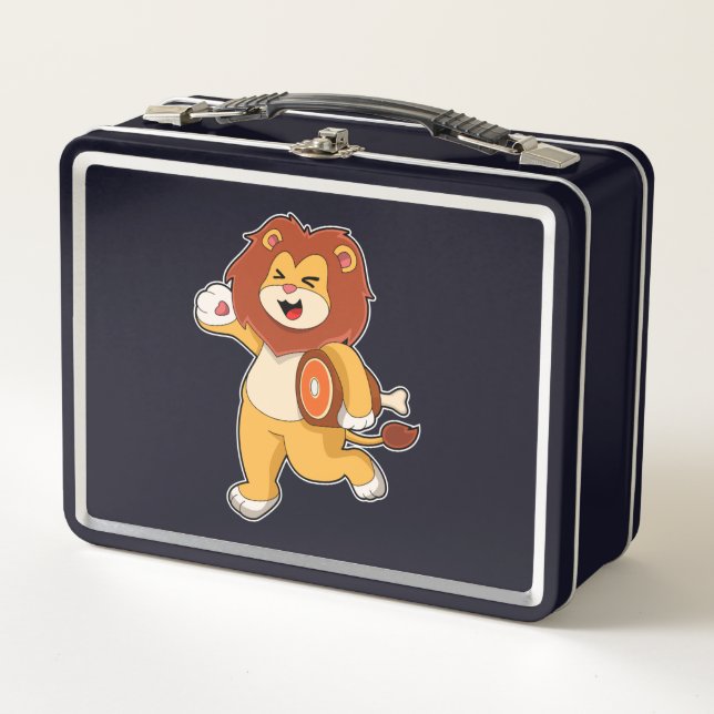 Lunch Box Lion avec viande (Devant)