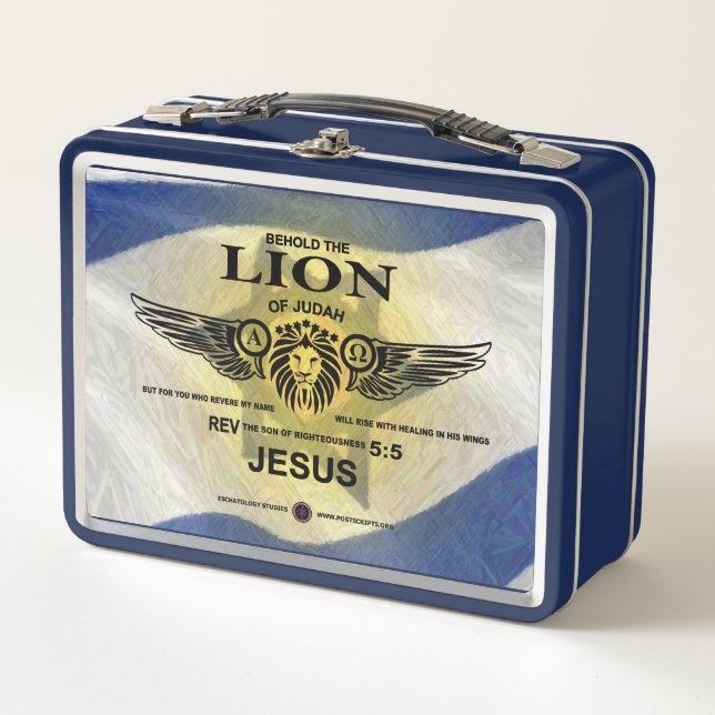 Lunch Box Lion de Juda (Devant)