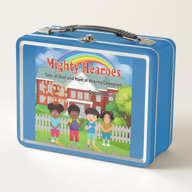 Lunch Box Livre des enfants des Coeurs Puissants (Devant)
