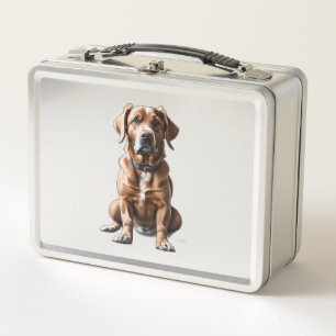 Lunch Box logo design t-shirt chien