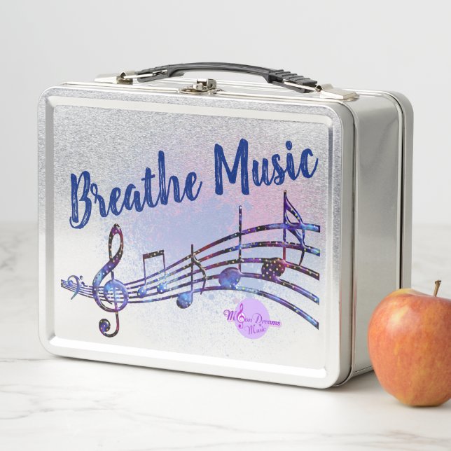 Lunch Box Logo musical Breathe Music MoonDreams (En situation)