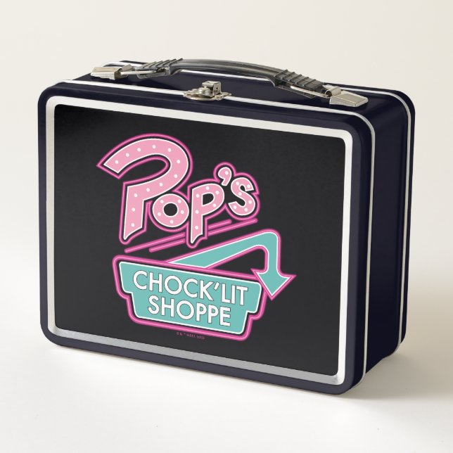 Lunch Box Logo rose du magasin Chock'Lit de Pop (Devant)