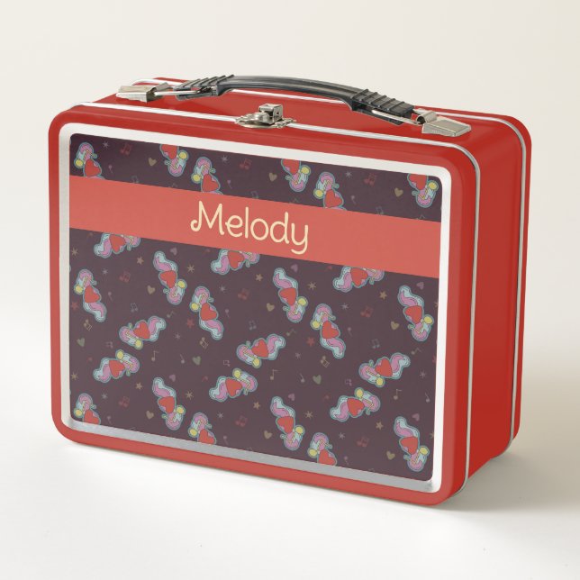 Lunch Box Love Note : Doodles for Music Lovers Nom Rouge (Devant)