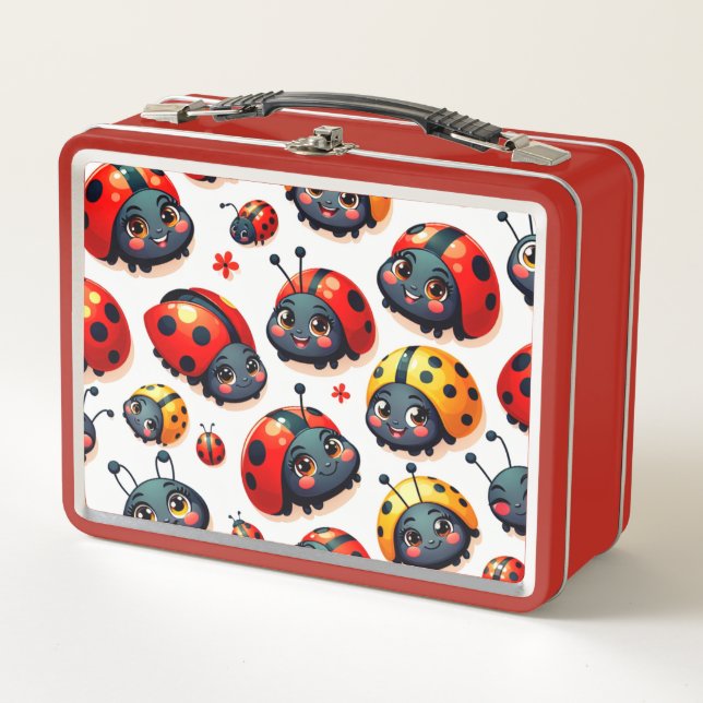 Lunch Box Lovely Ladybugs (Devant)