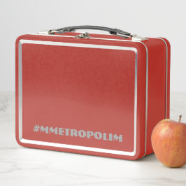 Lunch Box LunchBoxes métalliques pour la famille bY Metropol