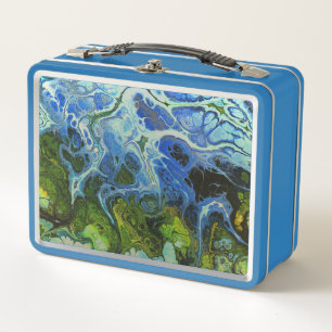 Lunch Box Lunette verte et bleue