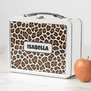 Lunch Box Luxe Populaire White Leopard Elegance Collection