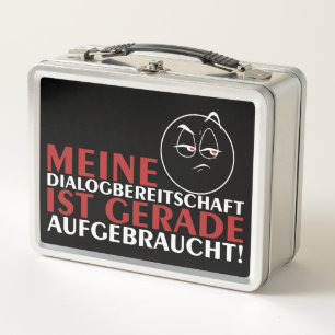 Lunch Box Ma disponibilité au dialogue est épuisée !