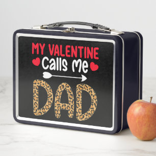Lunch Box Ma Saint Valentin M'Appelle Papa Leopard Buffalo P