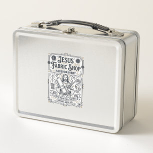 Lunch Box Magasin de tissus Jésus Mercerie Magasin de tissus