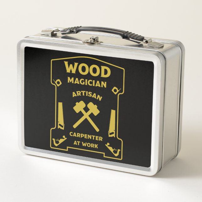 Lunch Box Magicien du bois (Devant)