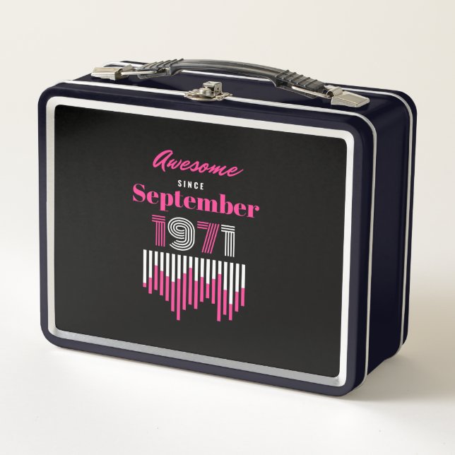 Lunch Box Magnifique depuis septembre 1971 50 ans (Devant)