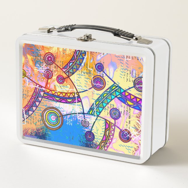 Lunch Box Main tirée par EDDArt - Échelle de rêve 1 (Devant)