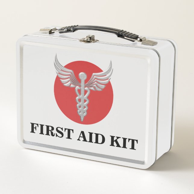 Lunch Box Maison familiale médicale de kit de premiers (Devant)
