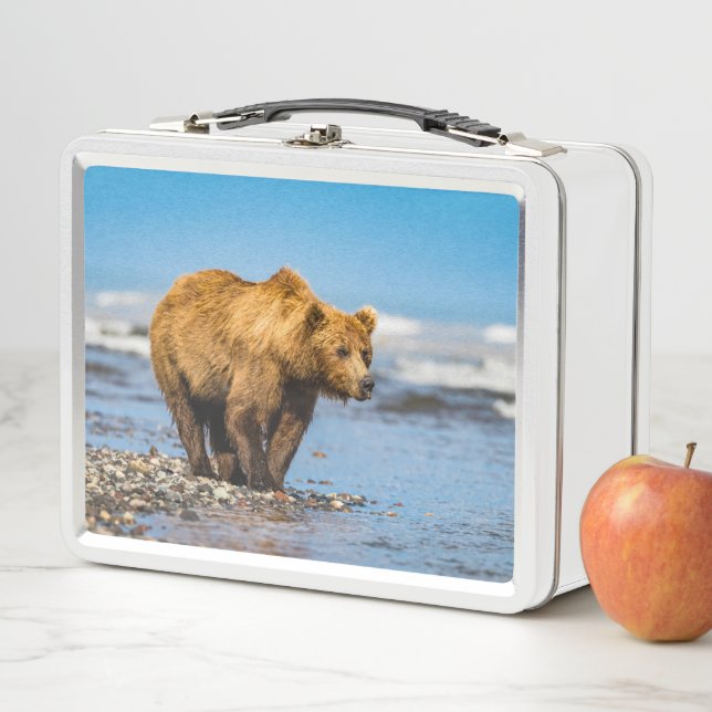 Lunch Box Maman ours regarde ses deux enfants (En situation)