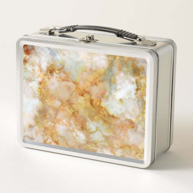 Lunch Box Marbre plu doré (Devant)