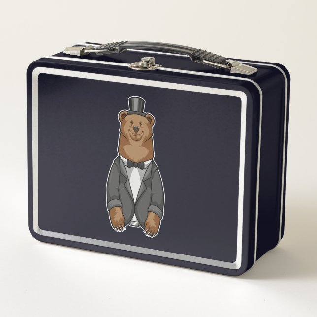 Lunch Box Marié en costume avec veste (Devant)