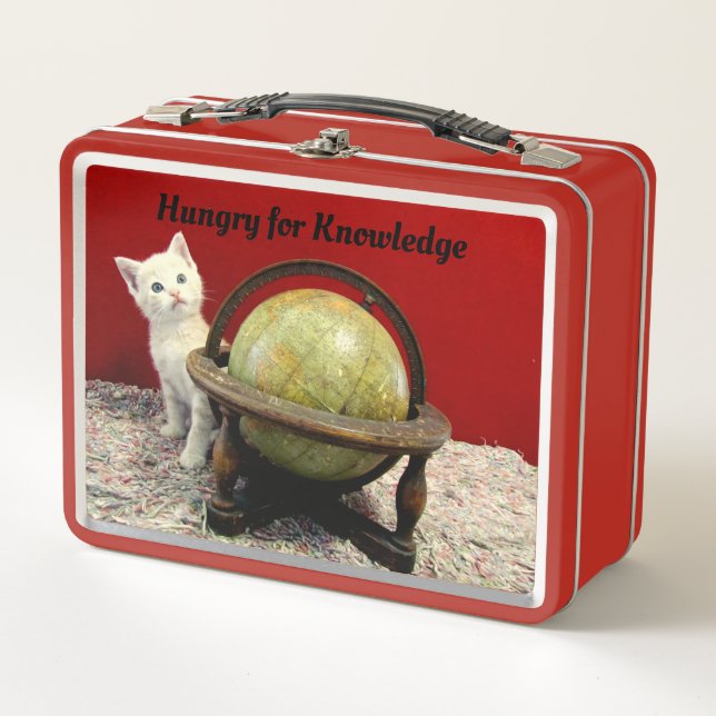 Lunch Box McDuff's Globe - Chat / Kitten (Devant)