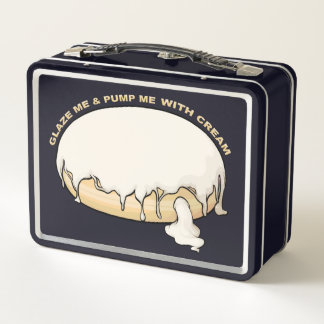 Lunch Box Me Verser Et Me Pomper Avec De La Crème Doughnut