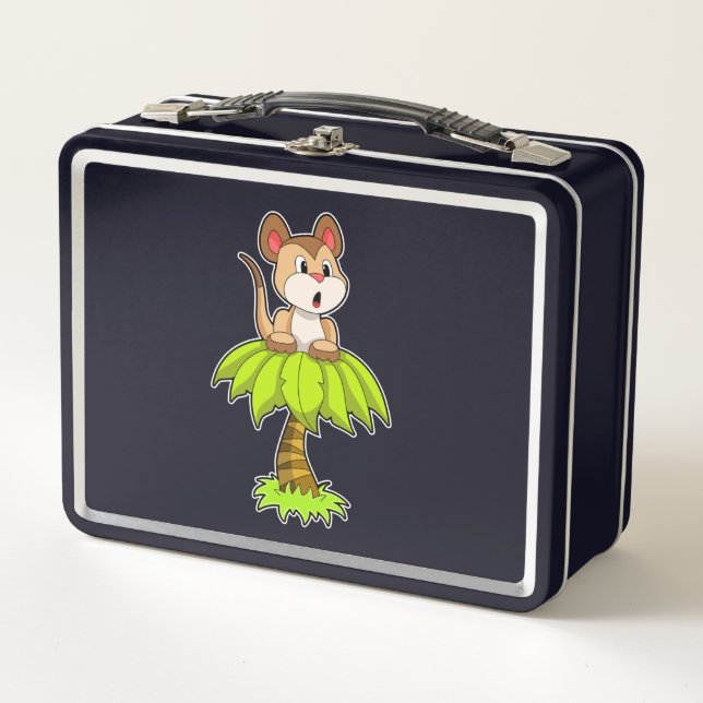 Lunch Box Meerkat avec arbre (Devant)