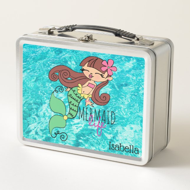 Lunch Box Mermaid Sea Life (Devant)