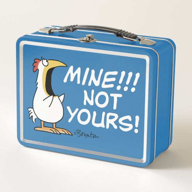 Lunch Box Mienne pas votre poule Boynton (Devant)