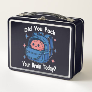 Lunch Box Mignon « Avez-vous emballé votre cerveau aujourd'h