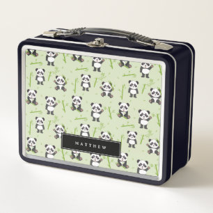 Lunch Box Mignon Ours Panda Bambou Kawaii Animaux Enfants