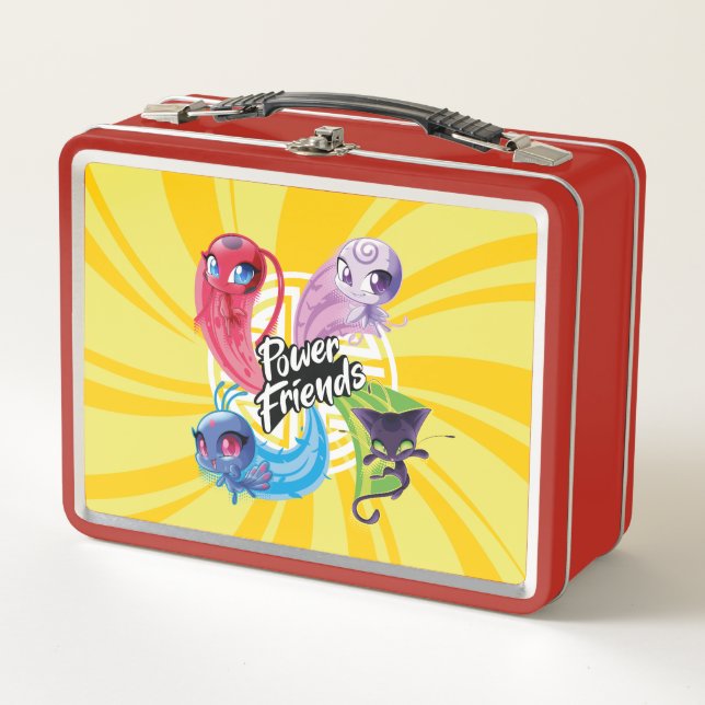 Lunch Box Miraculaires Kwamis Power Friends (Devant)