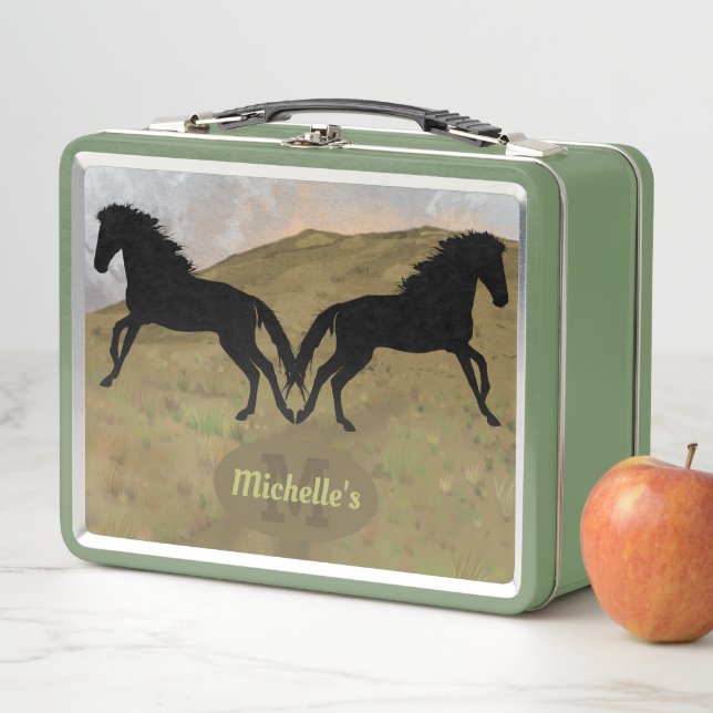 Lunch Box Monogramme Monogramme Chaussure Métal (En situation)