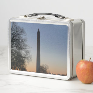 Lunch Box Monument Washington au coucher du soleil à DC
