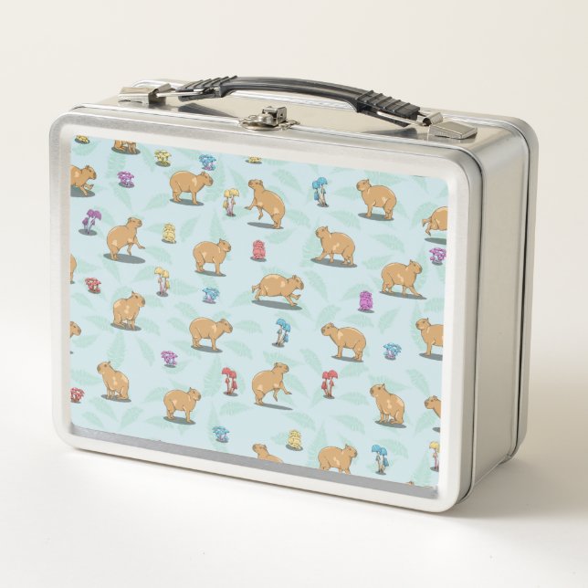 Lunch Box Motif Capybara (Devant)