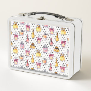 Lunch Box Motif de bouteille de Parfum