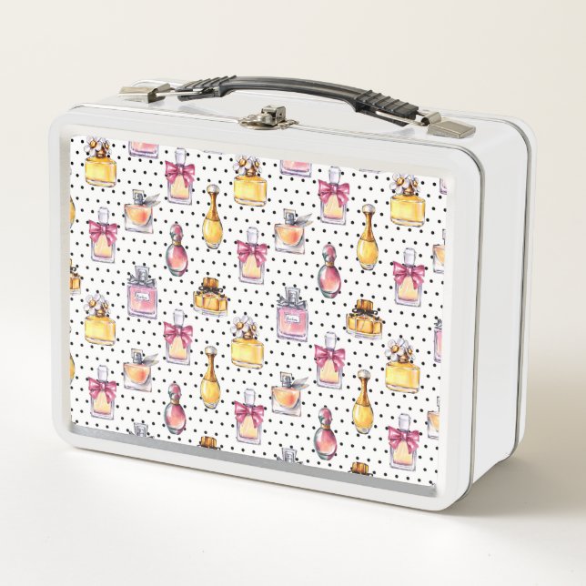 Lunch Box Motif de bouteille de Parfum (Devant)