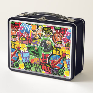 Lunch Box Motif de caractères superhéros miraculeux