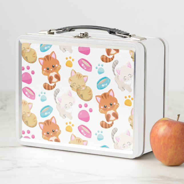 Lunch Box Motif De Chats, Chats Mignons, Kitty, Chatons, Paw (En situation)