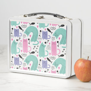 Lunch Box Motif de chats mignons