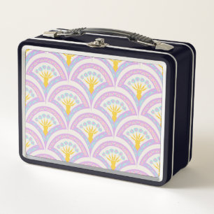 Lunch Box Motif de coquille de couleur pastel