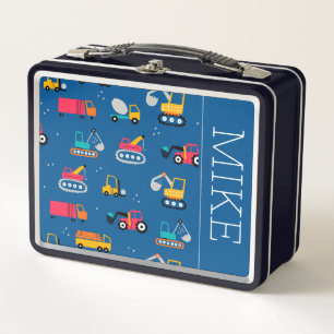 Lunch Box Motif de déplacement de construction mûre