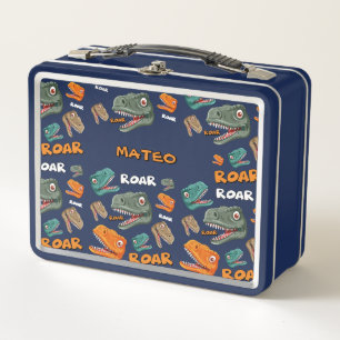 Lunch Box Motif de dinosaure amusant pour les écoliers