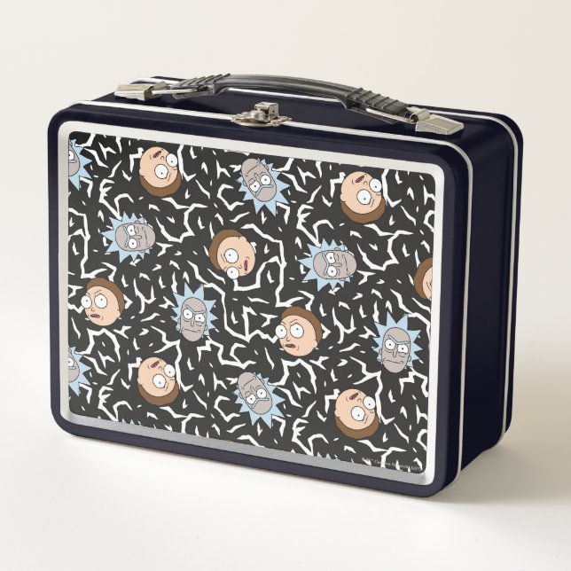 Lunch Box Motif de foudre Rick et Morty (Devant)