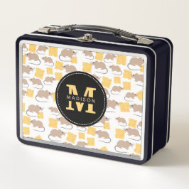 Lunch Box Motif de fromage mignon rongeur de la souris