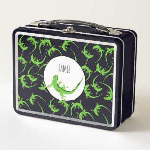 Lunch Box Motif de reptile Gecko Lizard